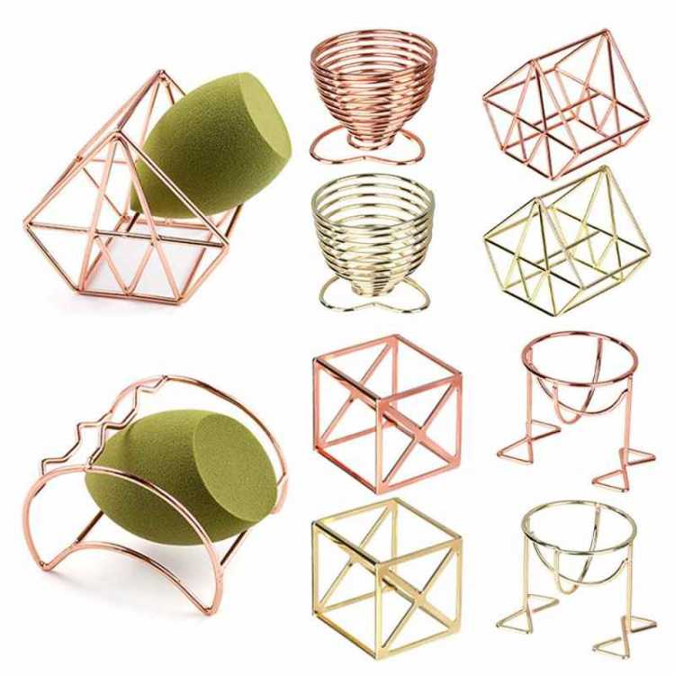 Makeup Sponge Powder Puff Rack Beauty Puff Drying Stand Holder Bracket Box Puff Organizer Beauty Shelf Holder Tools