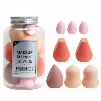8Pcs/lot Makeup Sponge Set Blender Makeup Tools Beauty Cosmetics Puff Face Foundation Blending Beauty Tool Women Make Up