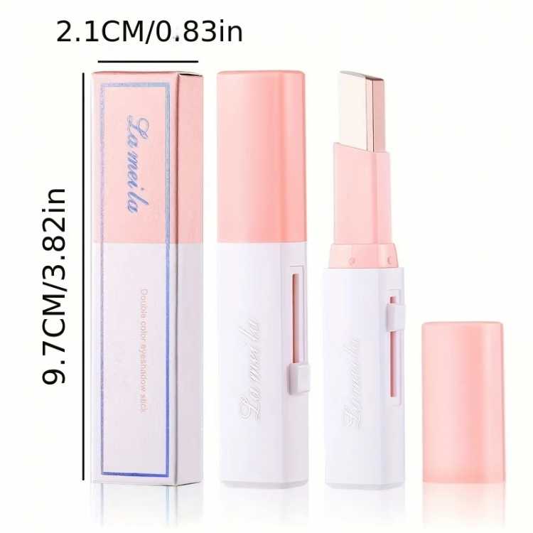 Two Color Gradient Eye Shadow Stick Three Dimensional Natural  Without Taking Off Makeup 66