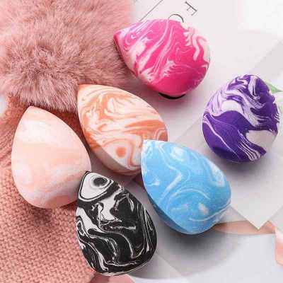 Hot New Makeup Foundation Sponge Makeup Cosmetic puff Powder Smooth Beauty Cosmetic make up sponge Puff Wet Dry Dual Use