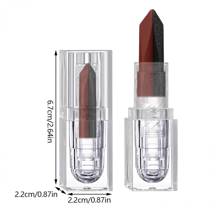 Lipstick Waterproof Long Lasting Moisturizing Matte Non-stick Cup Pearlescent Diamond Lip Tint Red Sexy Lips Makeup 66