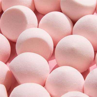 New Cherry Peach Soft Sponge Puff Foundation Cosmetic Puff Wet /Dry Use Beauty Makeup Stuffed Eggs High Elastic Powder Tool
