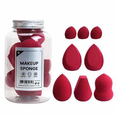 8pcs Multi Shape Makeup Blender Cosmetic Puff Makeup Sponge Foundation Powder Sponge Puff Beauty Tools Women Make Up Accessories