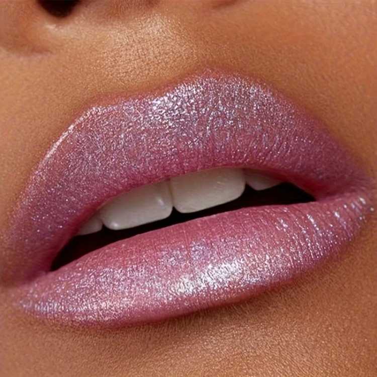1pc, Glitter Lipstick, Sparkling Lip Balm,  Shimmer, Long-Lasting, Creamy Lip Beauty Cosmetic For Lustrous & Radiant Lips 66