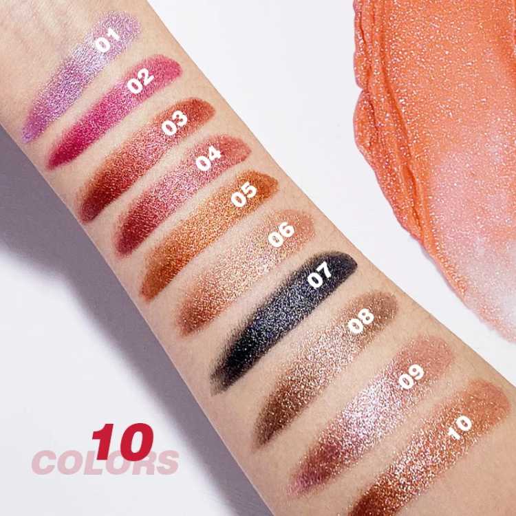 1pc, Glitter Lipstick, Sparkling Lip Balm,  Shimmer, Long-Lasting, Creamy Lip Beauty Cosmetic For Lustrous & Radiant Lips 66