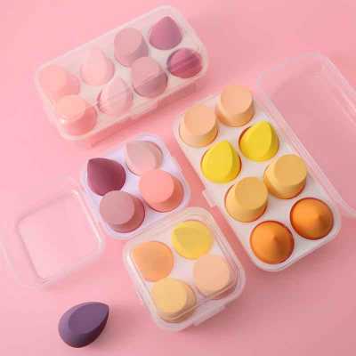 1 Pc Colorful makeup sponge Makeup Sponge Puff Professional Cosmetic Puff for Foundation Beauty Cosmetic Tools Women Make Up