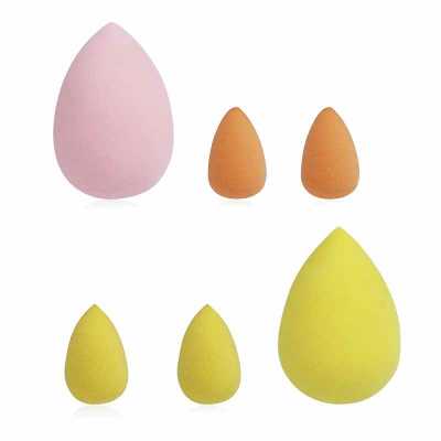 3pcs /Set Makeup Sponge Puff Beauty Egg Face Foundation Powder Cream Sponges Cosmetic Puff Powder Puff Makeup Tool Women's
