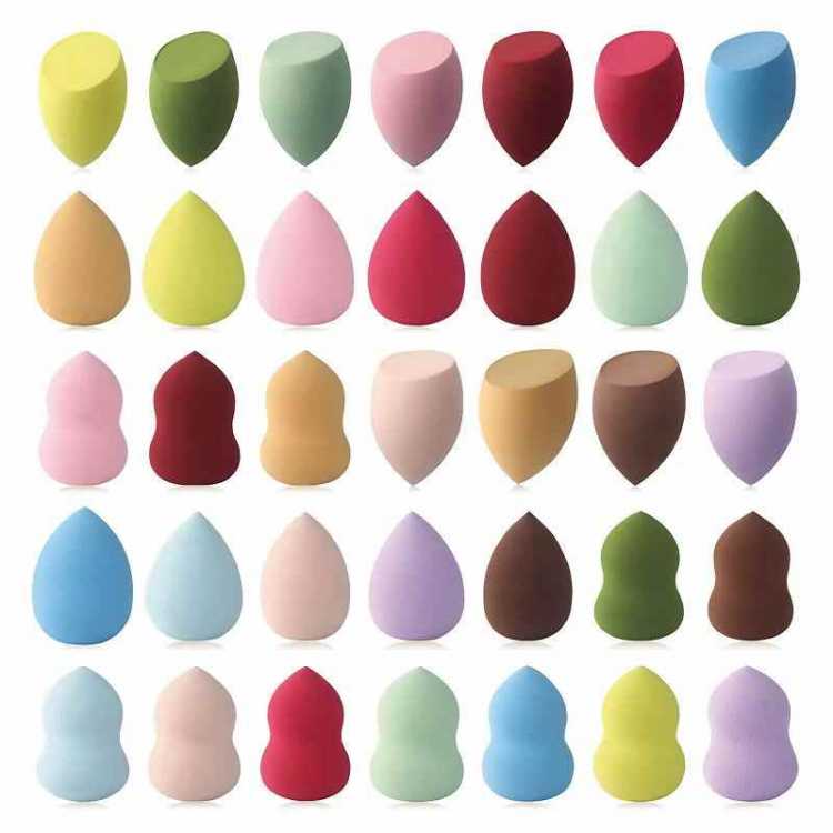 1Pc Cosmetic Puff Powder Smooth Women's Makeup Foundation Sponge Beauty Make Up Tools Accessories Water Drop Blending Shape