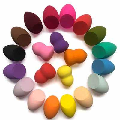 Makeup Sponge Puff Face Foundation Powder Cream Sponges Cosmetic Puff with Holder Powder Puff Makeup Tool Women's Beauty