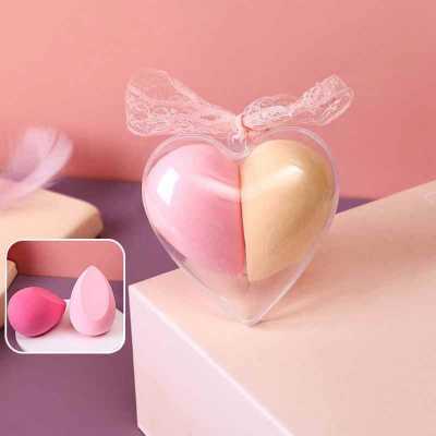 Love Fashion Make up Blender Cosmetic Puff Makeup Sponge Foundation Powder Sponge Makeup Gift Set Makeup Tool Accessories